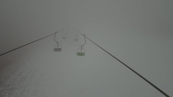 Lanovka - pohled nahoru