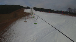 Lanovka - pohled nahoru