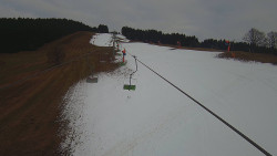 Lanovka - pohled nahoru