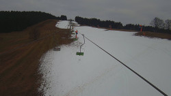 Lanovka - pohled nahoru