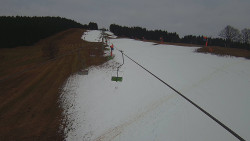 Lanovka - pohled nahoru