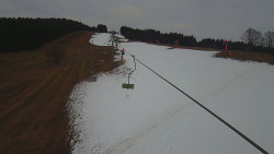 Lanovka - pohled nahoru