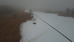 Lanovka - pohled nahoru