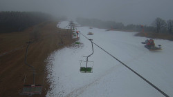 Lanovka - pohled nahoru