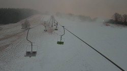 Lanovka - pohled nahoru