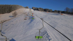 Lanovka - pohled nahoru