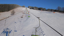 Lanovka - pohled nahoru