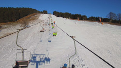 Lanovka - pohled nahoru