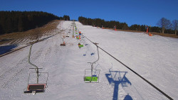 Lanovka - pohled nahoru
