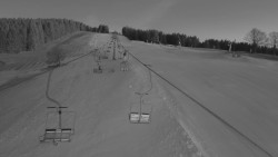 Lanovka - pohled nahoru