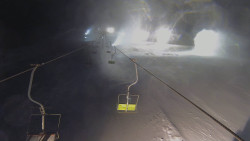 Lanovka - pohled nahoru