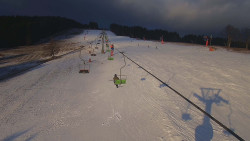 Lanovka - pohled nahoru