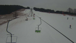 Lanovka - pohled nahoru