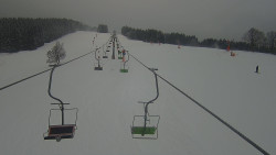 Lanovka - pohled nahoru