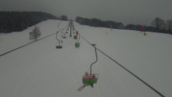 Lanovka - pohled nahoru