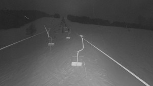 Snow park Paprsek - Lanovka - pohled nahoru - 2.1.2026 v 00:00