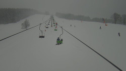 Lanovka - pohled nahoru