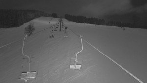 Snow park Paprsek - Lanovka - pohled nahoru - 5.1.2026 v 00:00