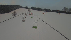 Lanovka - pohled nahoru