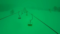 Lanovka - pohled nahoru