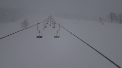 Lanovka - pohled nahoru