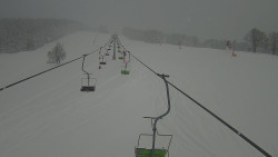 Lanovka - pohled nahoru