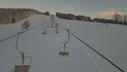 Lanovka - pohled nahoru