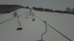 Lanovka - pohled nahoru