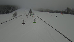 Lanovka - pohled nahoru