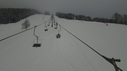 Lanovka - pohled nahoru