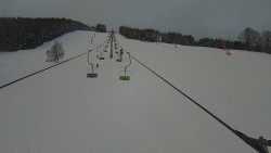 Lanovka - pohled nahoru