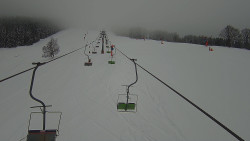 Lanovka - pohled nahoru