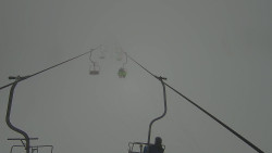 Lanovka - pohled nahoru