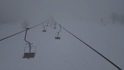 Lanovka - pohled nahoru