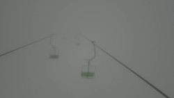 Lanovka - pohled nahoru