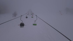 Lanovka - pohled nahoru