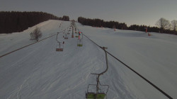 Lanovka - pohled nahoru