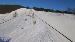 Lanovka - pohled nahoru