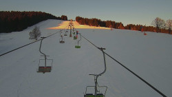 Lanovka - pohled nahoru