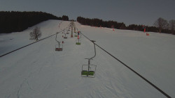 Lanovka - pohled nahoru