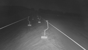 Snow park Paprsek - Lanovka - pohled nahoru - 19.1.2026 v 00:00