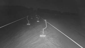 Snow park Paprsek - Lanovka - pohled nahoru - 19.1.2026 v 02:00