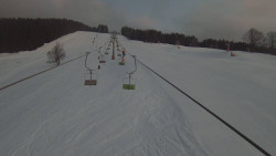 Lanovka - pohled nahoru