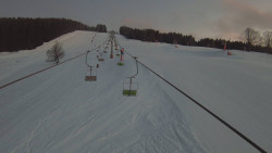 Lanovka - pohled nahoru