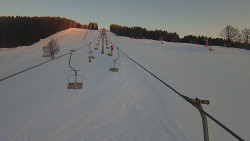 Lanovka - pohled nahoru