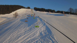 Lanovka - pohled nahoru