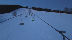 Lanovka - pohled nahoru