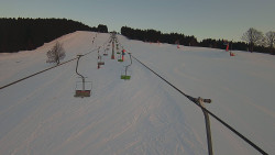 Lanovka - pohled nahoru