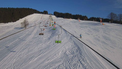 Lanovka - pohled nahoru