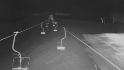 Lanovka - pohled nahoru